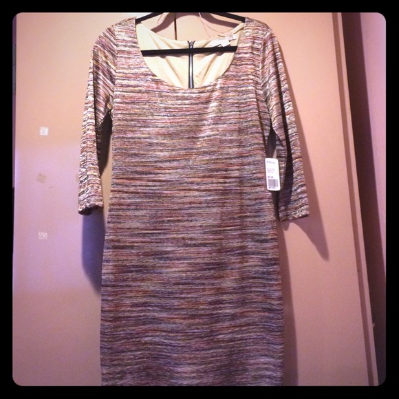 Forever 21-short long sleeve dress-multicolor - Picture 1 of 3