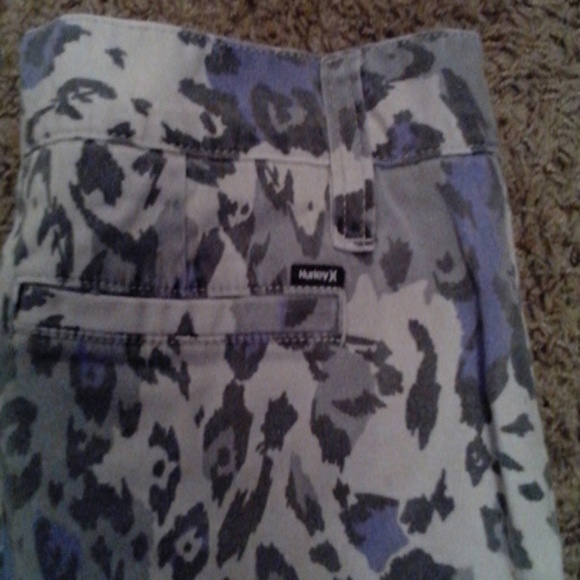 Hurley cheeta printed shorts