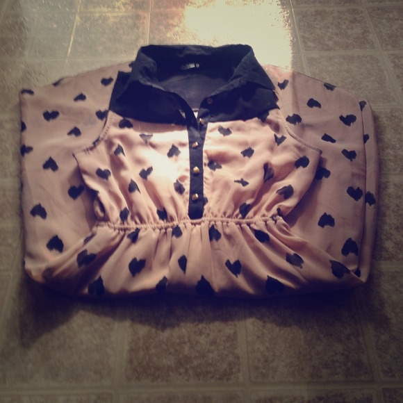 ❤NWOT High-low Black and Tan Dress