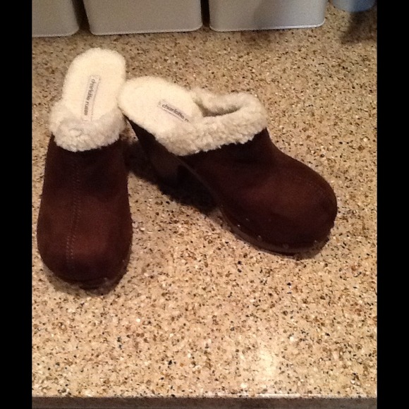 Penny Brown Clogs