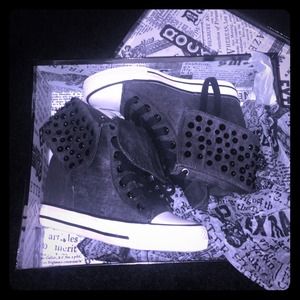 GOLD LUXE WEDGE SNEAKERS!