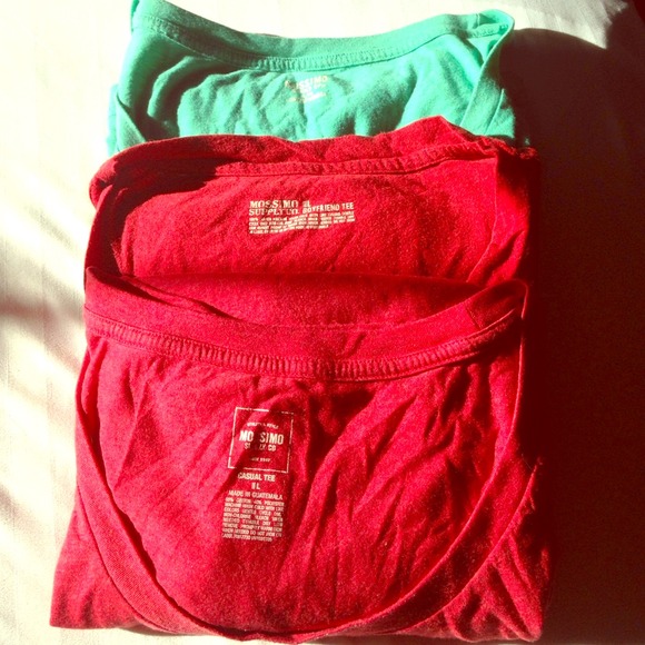 Mossimo tshirts. Pack of 3