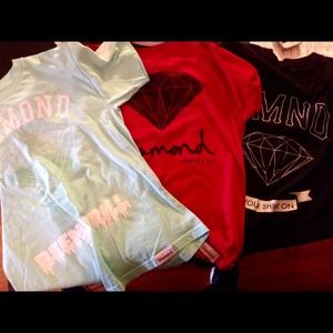 Bundle of Diamond Supply Shirts