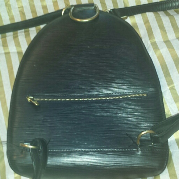 Like New! Louis Vuitton Epi Black Mabillion Backpk