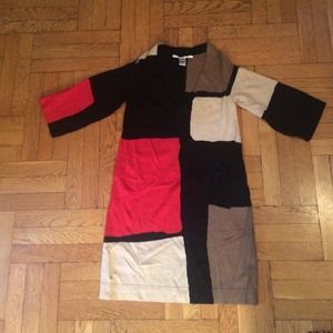 Diane Von Furstenberg cashmere sweater dress