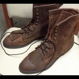 Durango work or riding boots.  Excellent condition
