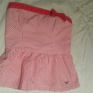 Hollister strapless shirt! Nwt