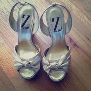 Sergio Zelcer Wedges with leather