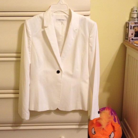 Calvin Klein White Blazer