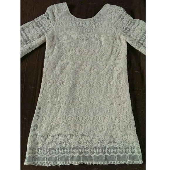 Ivory Lace Dress