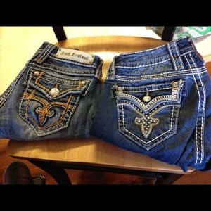 Two pair Rock Revivals size 24 In great condition