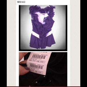 Two bebe tops bundle