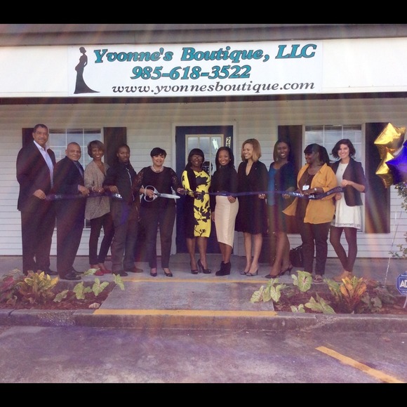 Ribbon cutting for new store