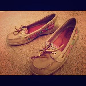 Floral Sperry Topsiders