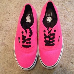 Vans hot pink