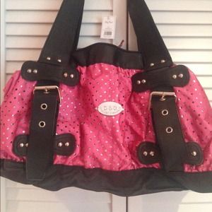 Black and Pink handbag