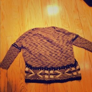 over sized free people sweater
