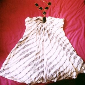 Dressy top with jewelry design