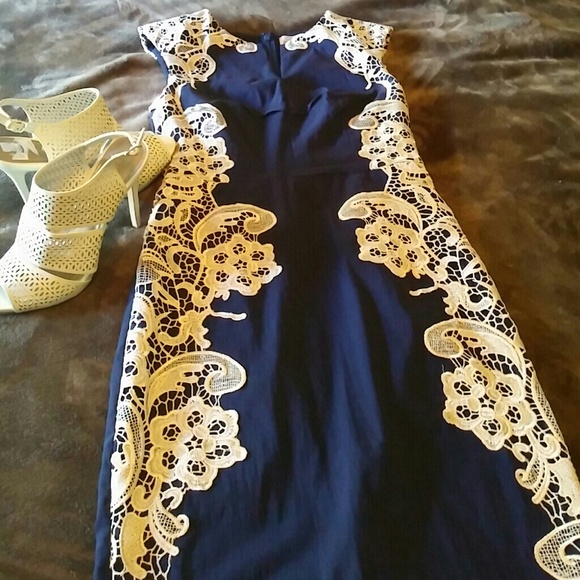 Beautiful navy blue dress