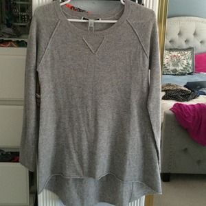 Autumn Cashmere light grey tunic