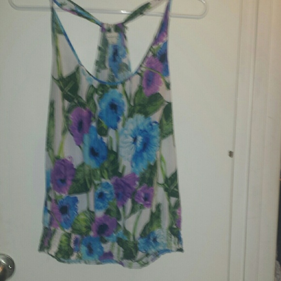 Beautiful floral tank