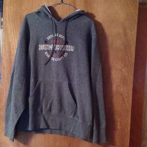 Like new bum equipment hooded sweatshirt