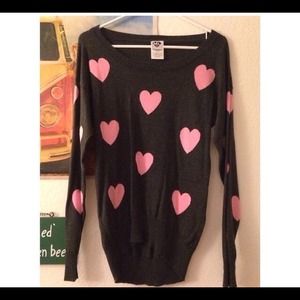 Hearts sweater
