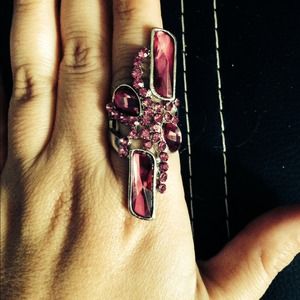 Fun ring with purple ring bundle