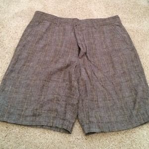 Men's plaid shorts