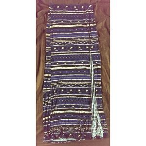 Tribal Maxi Skirt