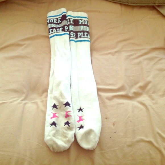 Vs pink socks