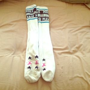 Vs pink socks