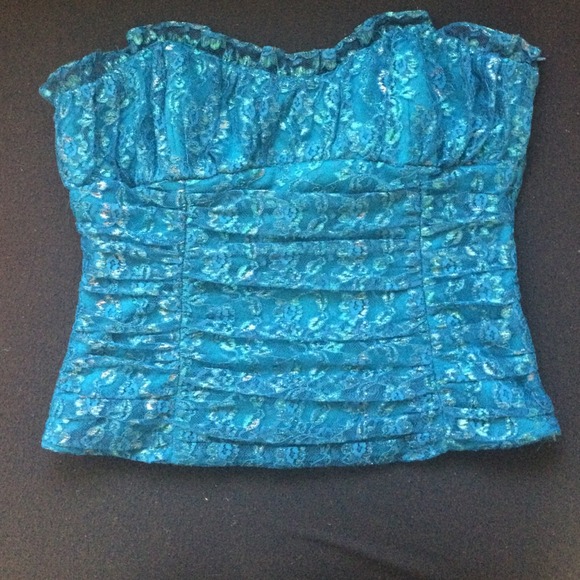 Betsey Johnson Strapless top