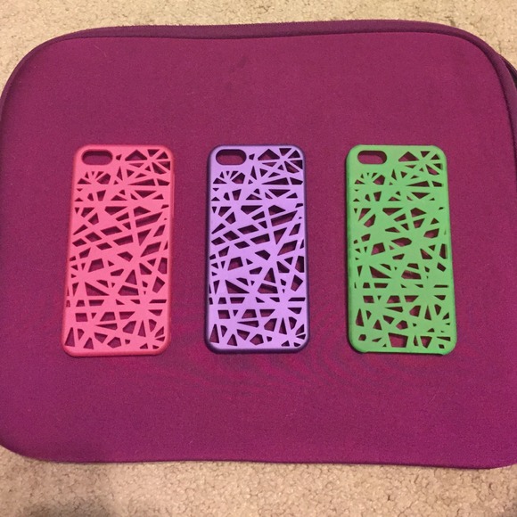 Set of 3 iPhone 5/5s cases