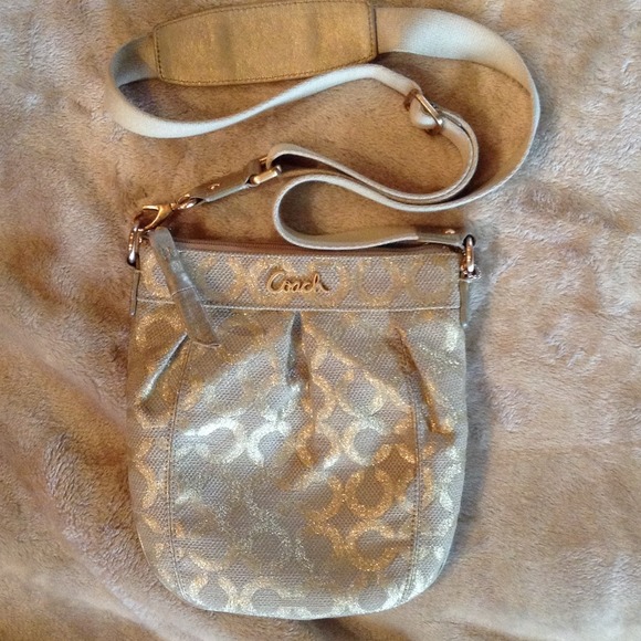 Coach Crossbody Bag Gold