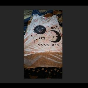 Ouija board floral shirt