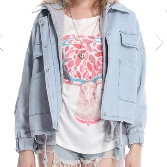 detachable two piece jacket!