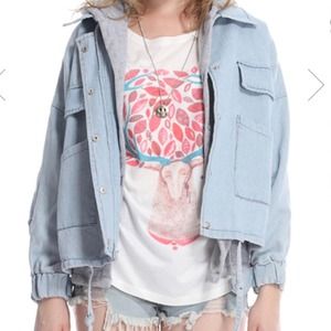 detachable two piece jacket!