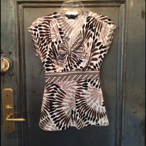 Beautiful BCBG Patterned Dress