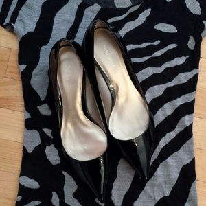 Nine West Black Classic Patent  Pump