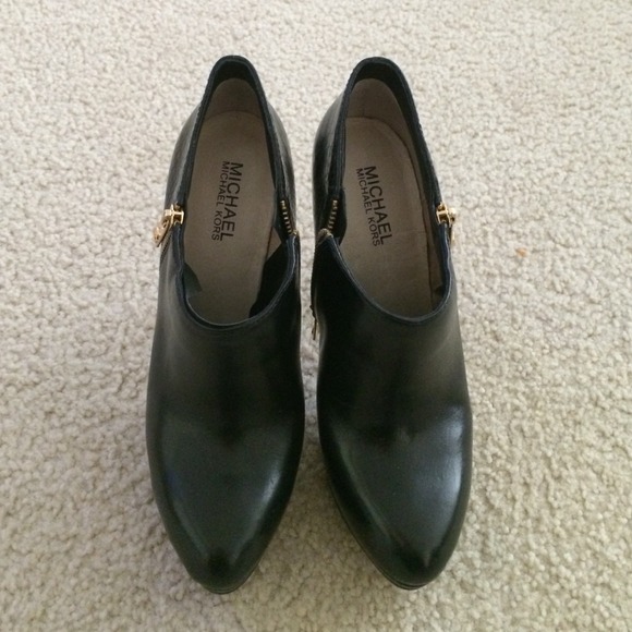 Michael Kors Boots - Michael Kors York Python Embossed Ankle Booties