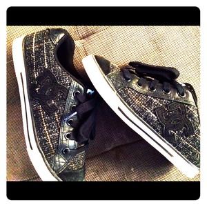 DC Tweed skater shoes