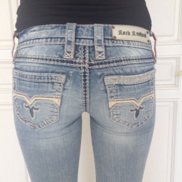 Light wash Rock Revivals size 25 - Picture 4 of 4