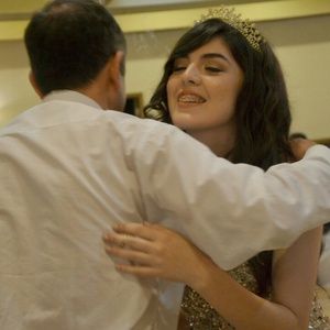 Gold plated tiara