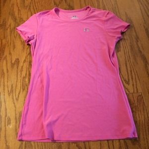 Pink Under Armour Heat Gear
