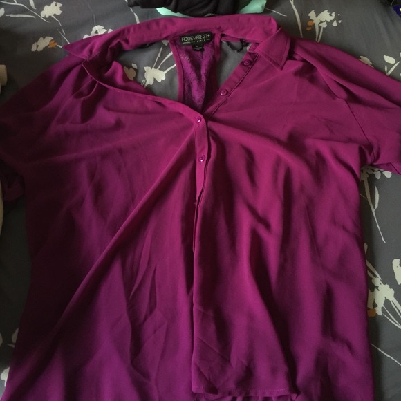 Purple blouse - Picture 1 of 2