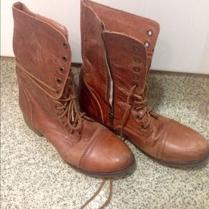 Steve Madden Combat Boots 7.5