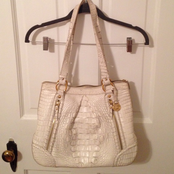 Brahmin Cream Shoulder Bag