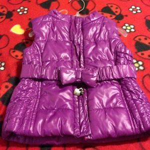 Purple Vest size 2T
