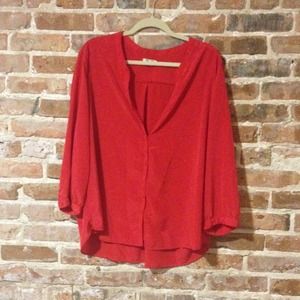 ⬇️⬇️Red old navy top